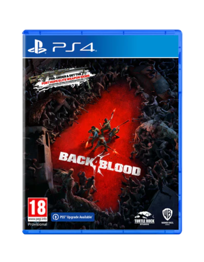 Back 4 Blood: Includes AR Badge For PlayStation 4 “Region 2” - Premium from shopiqat - Just $7.500! Shop now at shopiqat
